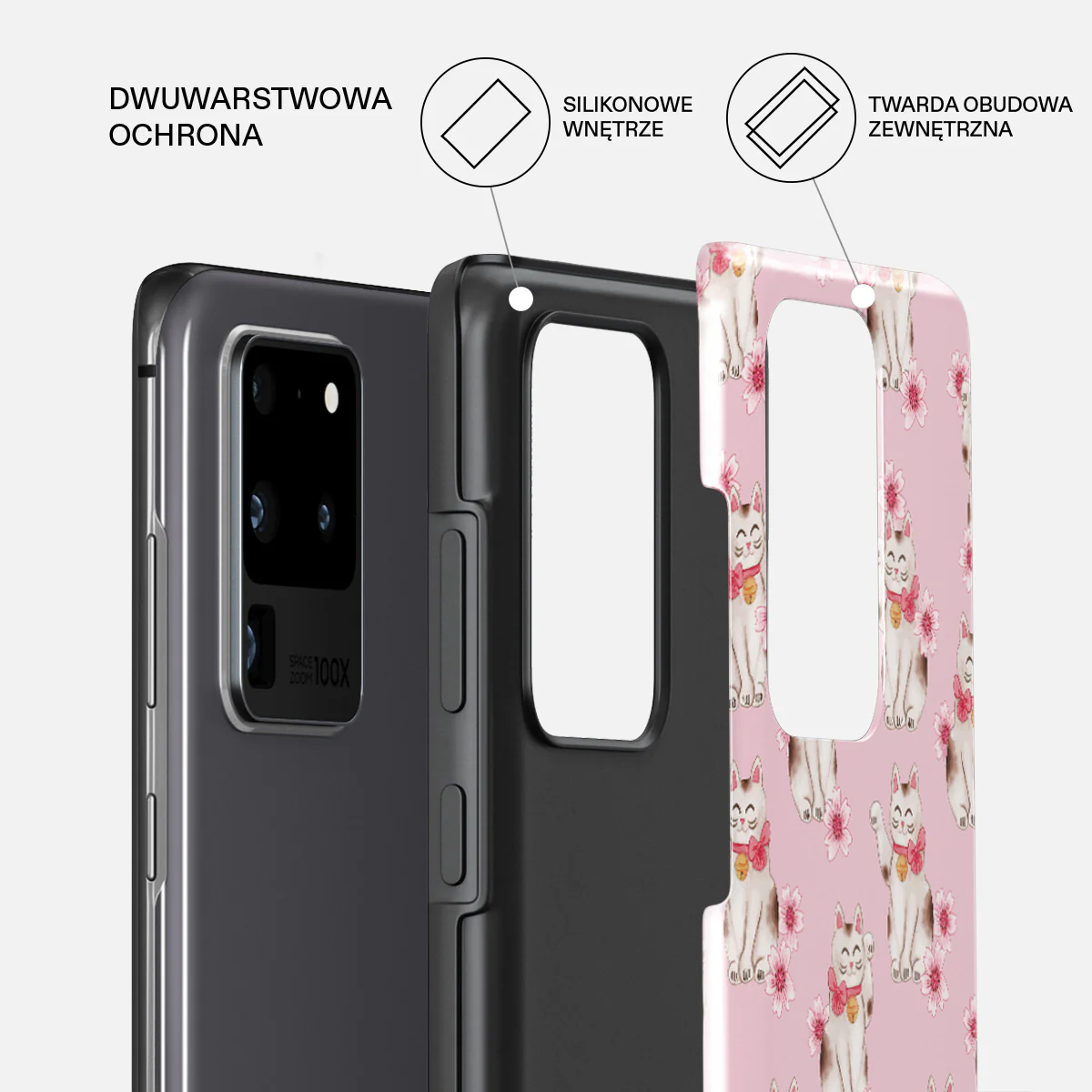Maneki Neko - Samsung Galaxy S20 Ultra 4G / 5G Etui - Image 6