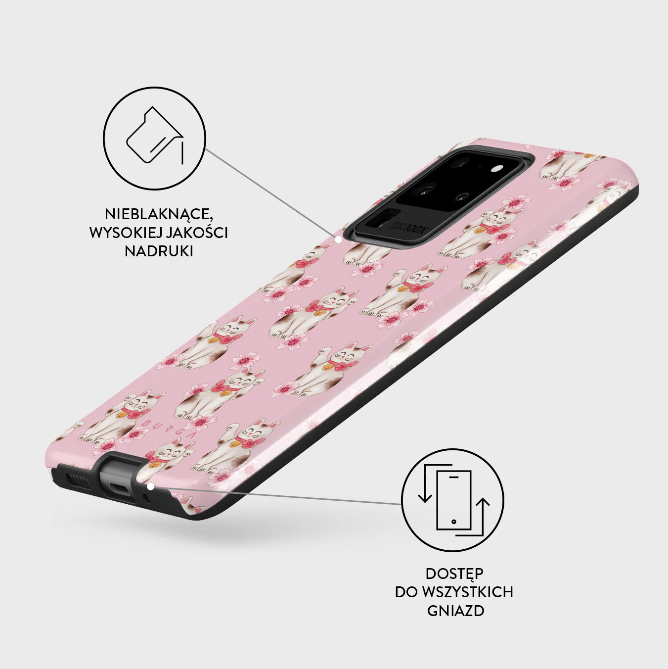 Maneki Neko - Samsung Galaxy S20 Ultra 4G / 5G Etui - Image 7