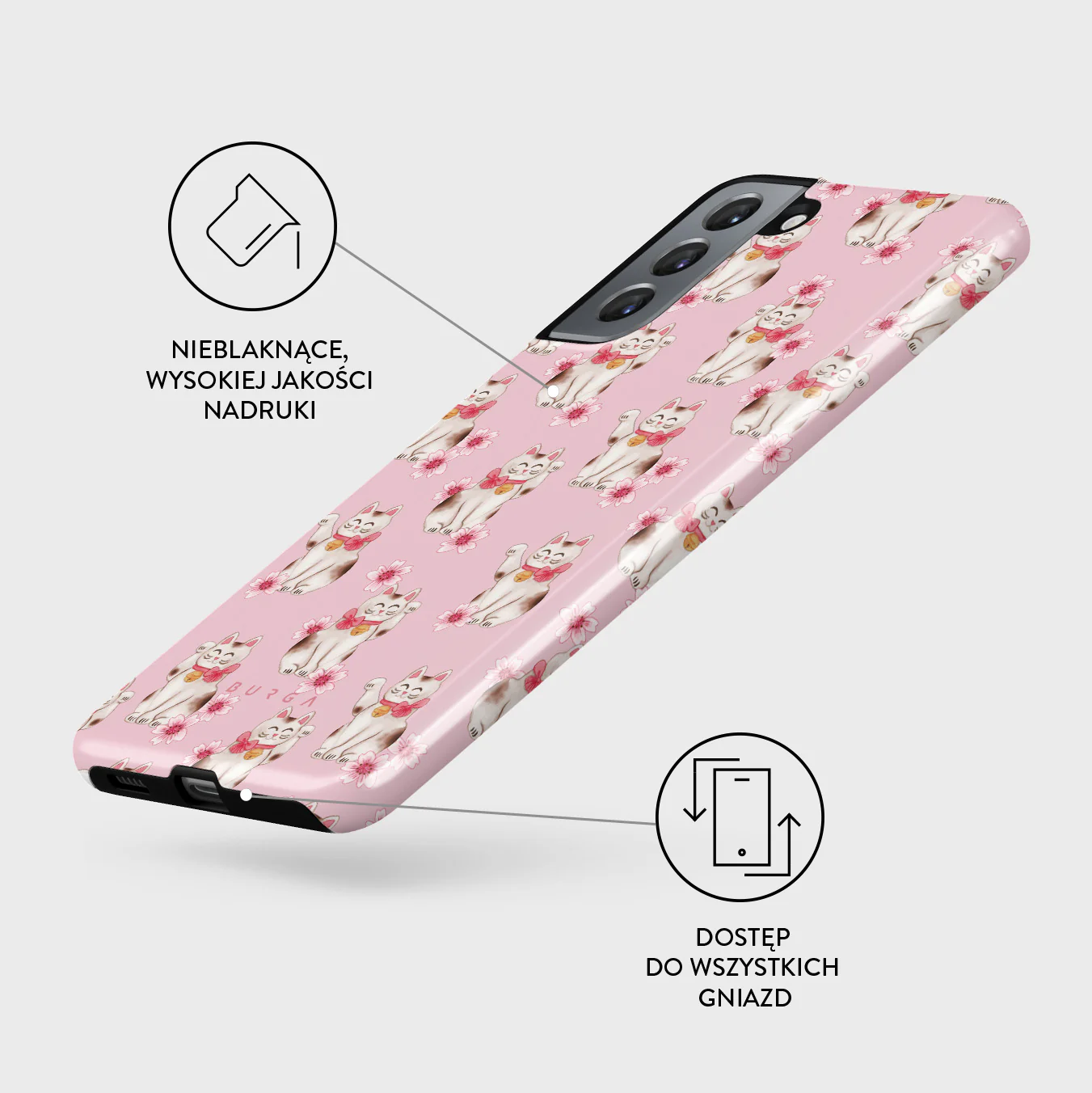 Maneki Neko - Samsung Galaxy S21 Etui - Image 3