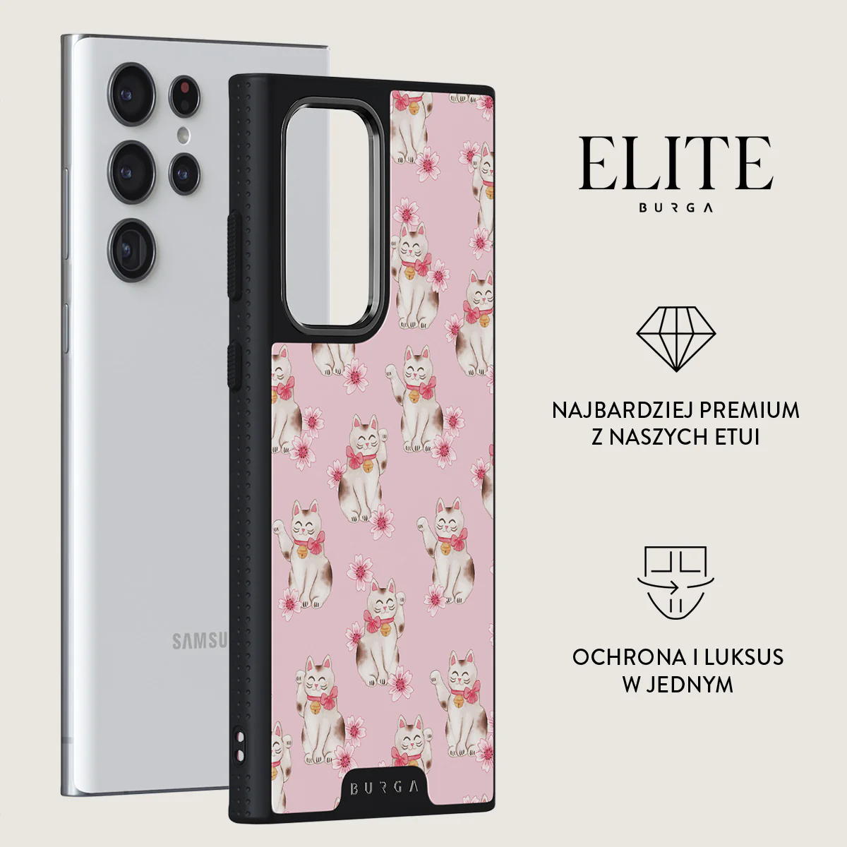 Maneki Neko - Samsung Galaxy S22 Ultra Etui - Image 13