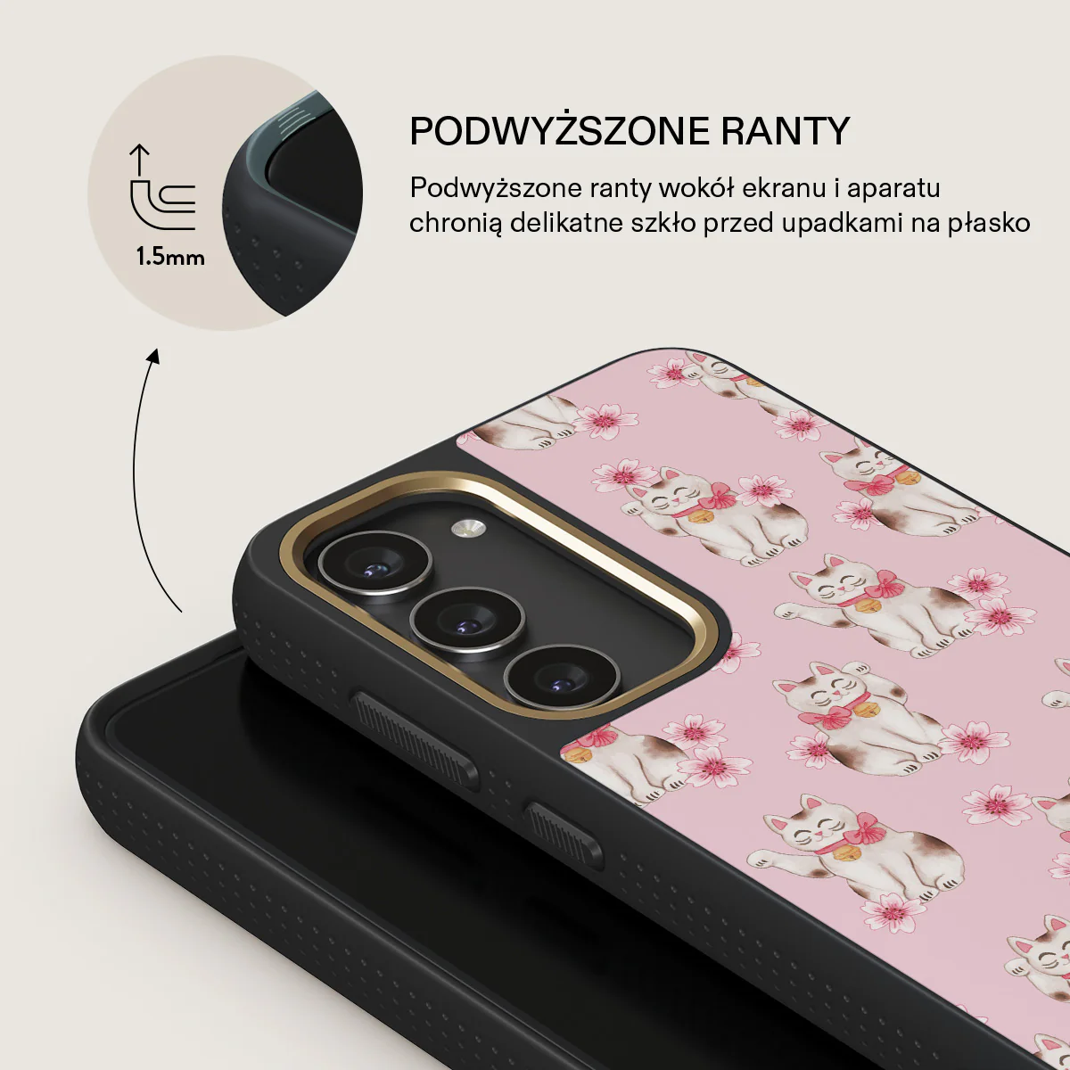 Maneki Neko - Samsung Galaxy S23 Etui - Image 8