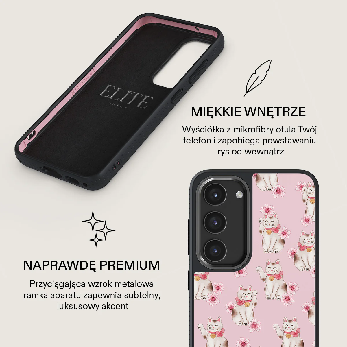 Maneki Neko - Samsung Galaxy S23 Plus Etui - Image 17