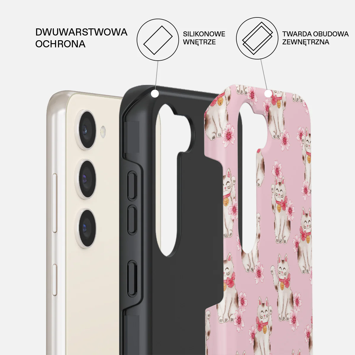 Maneki Neko - Samsung Galaxy S23 Plus Etui - Image 2