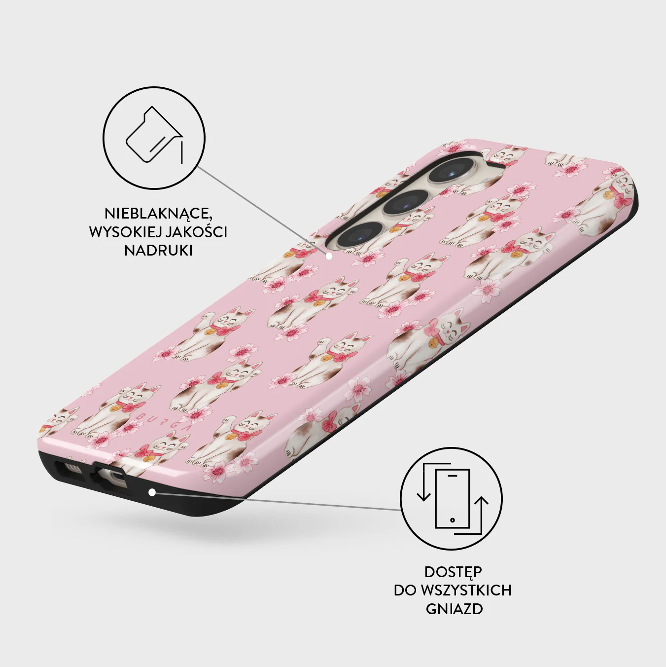 Maneki Neko - Samsung Galaxy S23 Plus Etui - Image 3