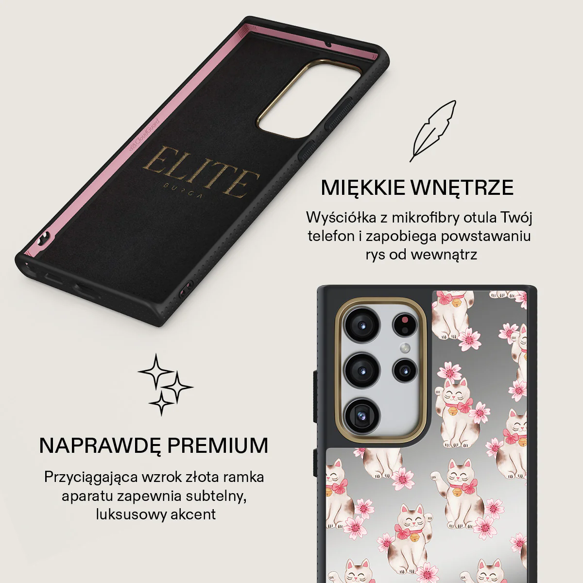 Maneki Neko - Samsung Galaxy S23 Ultra Etui - Image 32