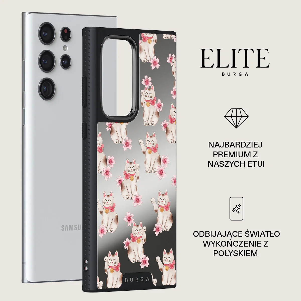 Maneki Neko - Samsung Galaxy S23 Ultra Etui - Image 35