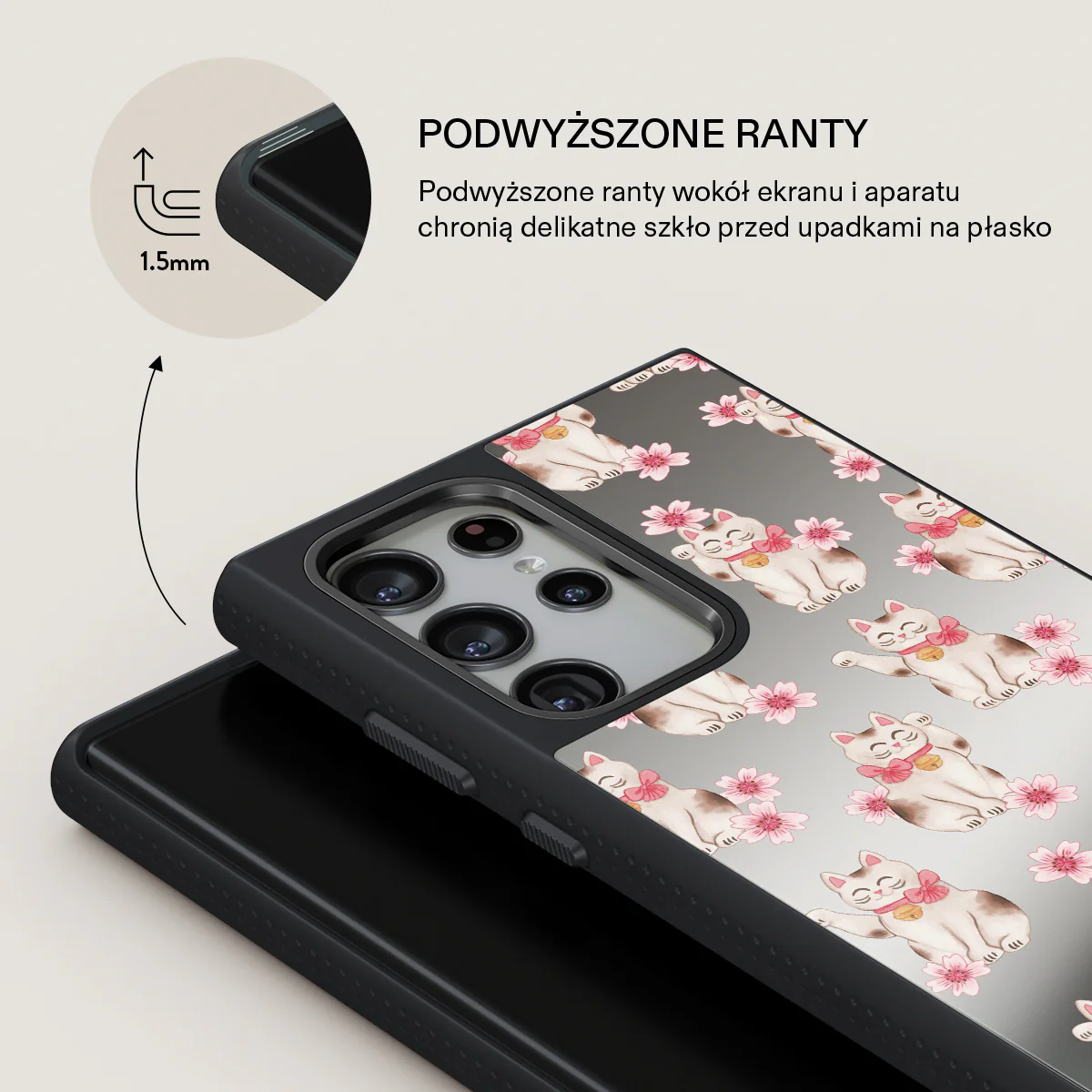 Maneki Neko - Samsung Galaxy S23 Ultra Etui - Image 38