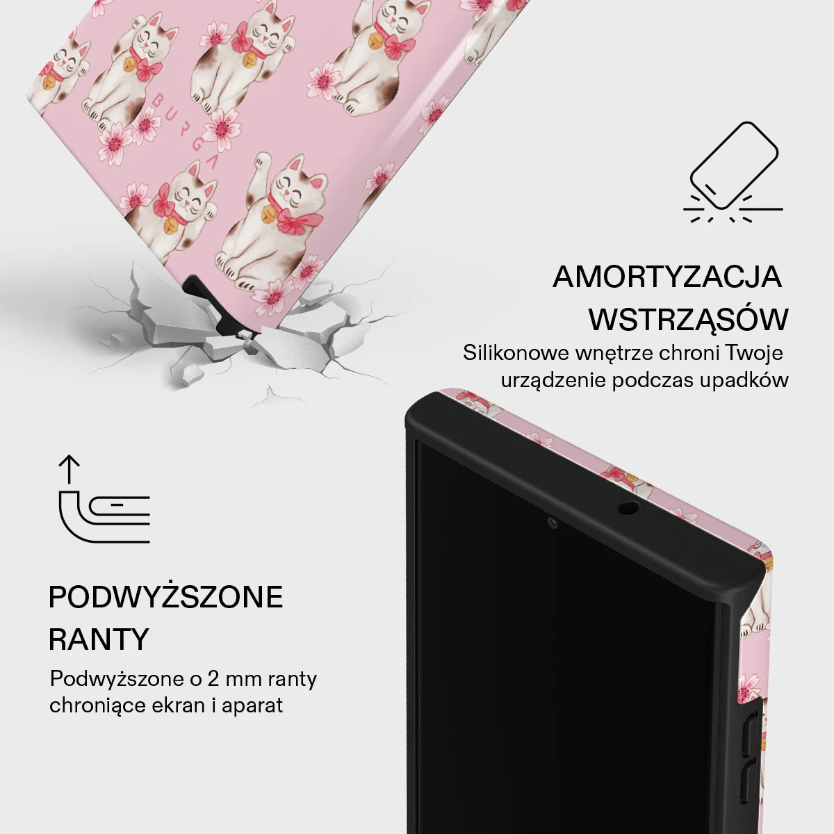 Maneki Neko - Samsung Galaxy S23 Ultra Etui - Image 4