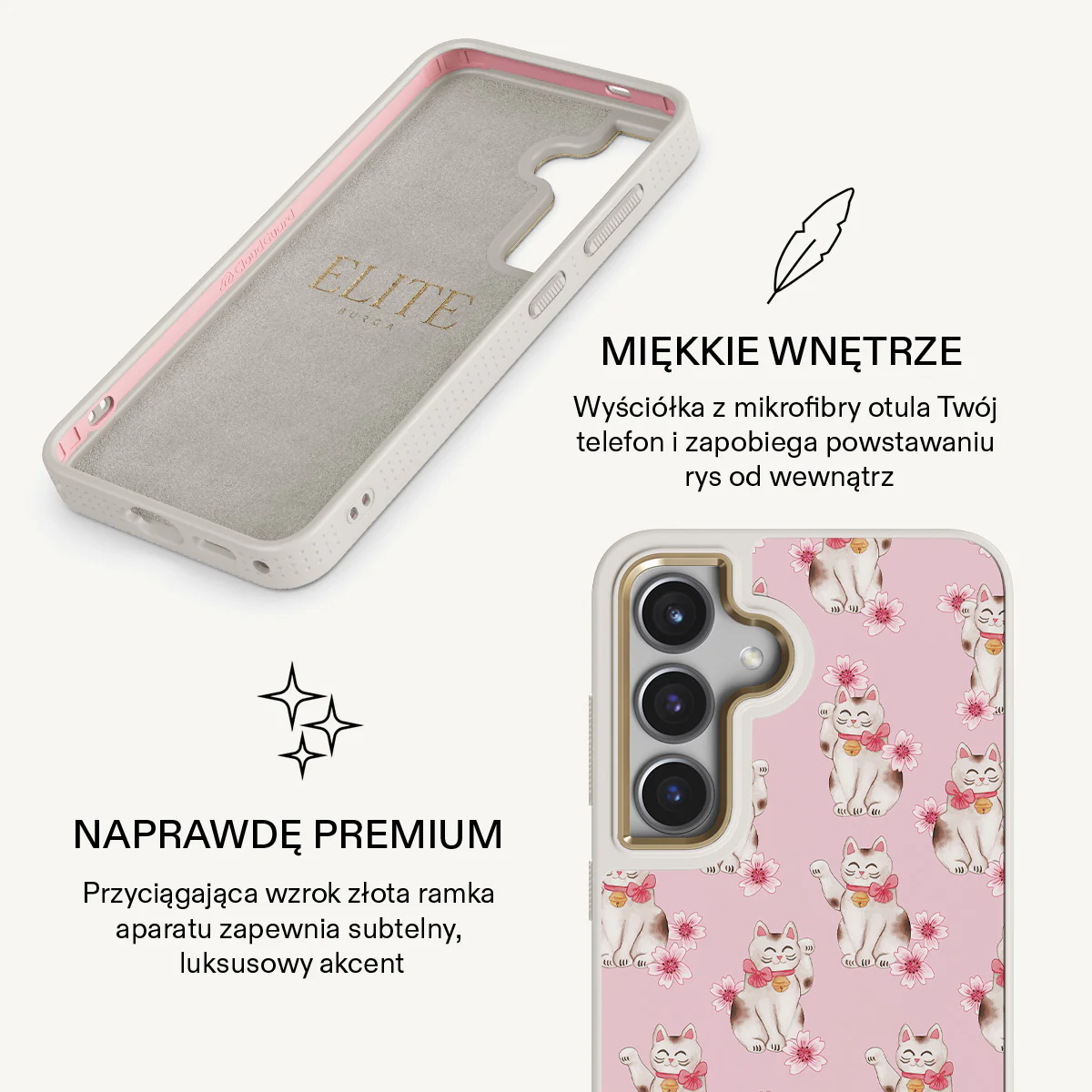 Maneki Neko - Samsung Galaxy S24 Etui - Image 24