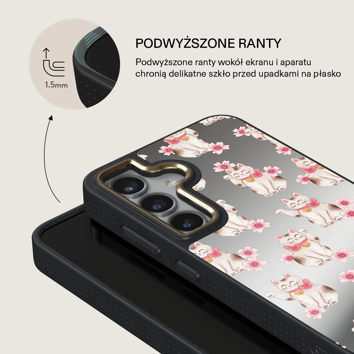 Maneki Neko - Samsung Galaxy S24 Etui - Image 30