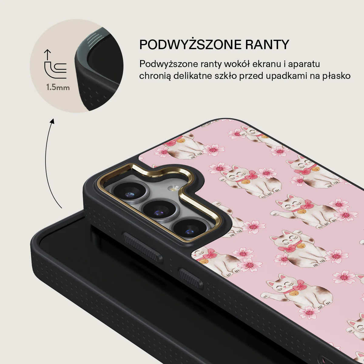 Maneki Neko - Samsung Galaxy S24 Etui - Image 8