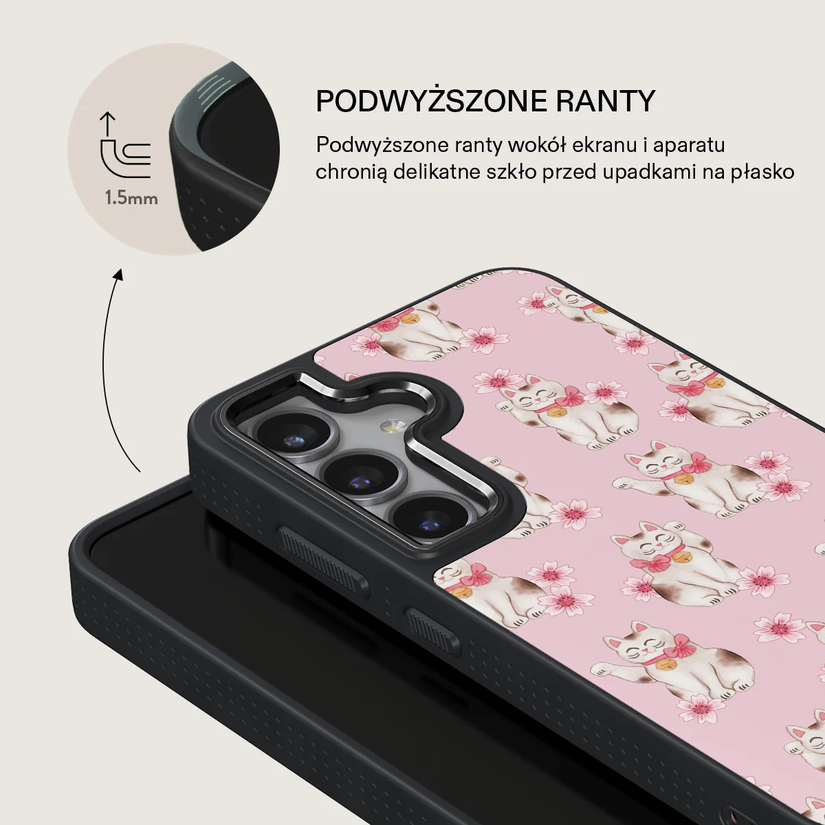 Maneki Neko - Samsung Galaxy S24 Plus Etui - Image 15
