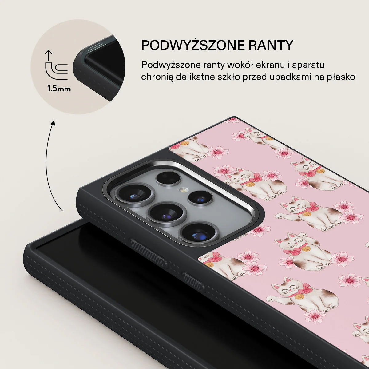 Maneki Neko - Samsung Galaxy S24 Ultra Etui - Image 15