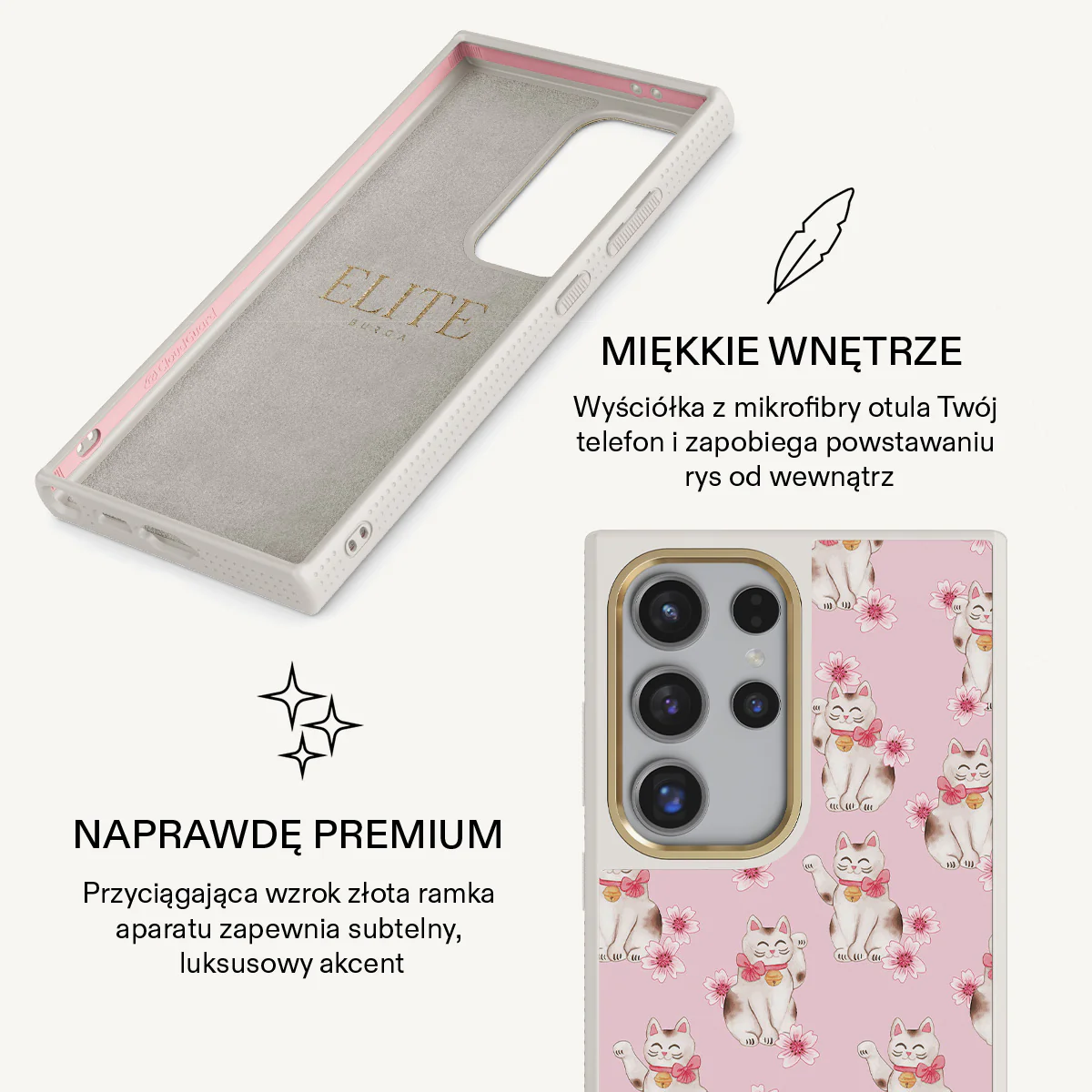 Maneki Neko - Samsung Galaxy S24 Ultra Etui - Image 24