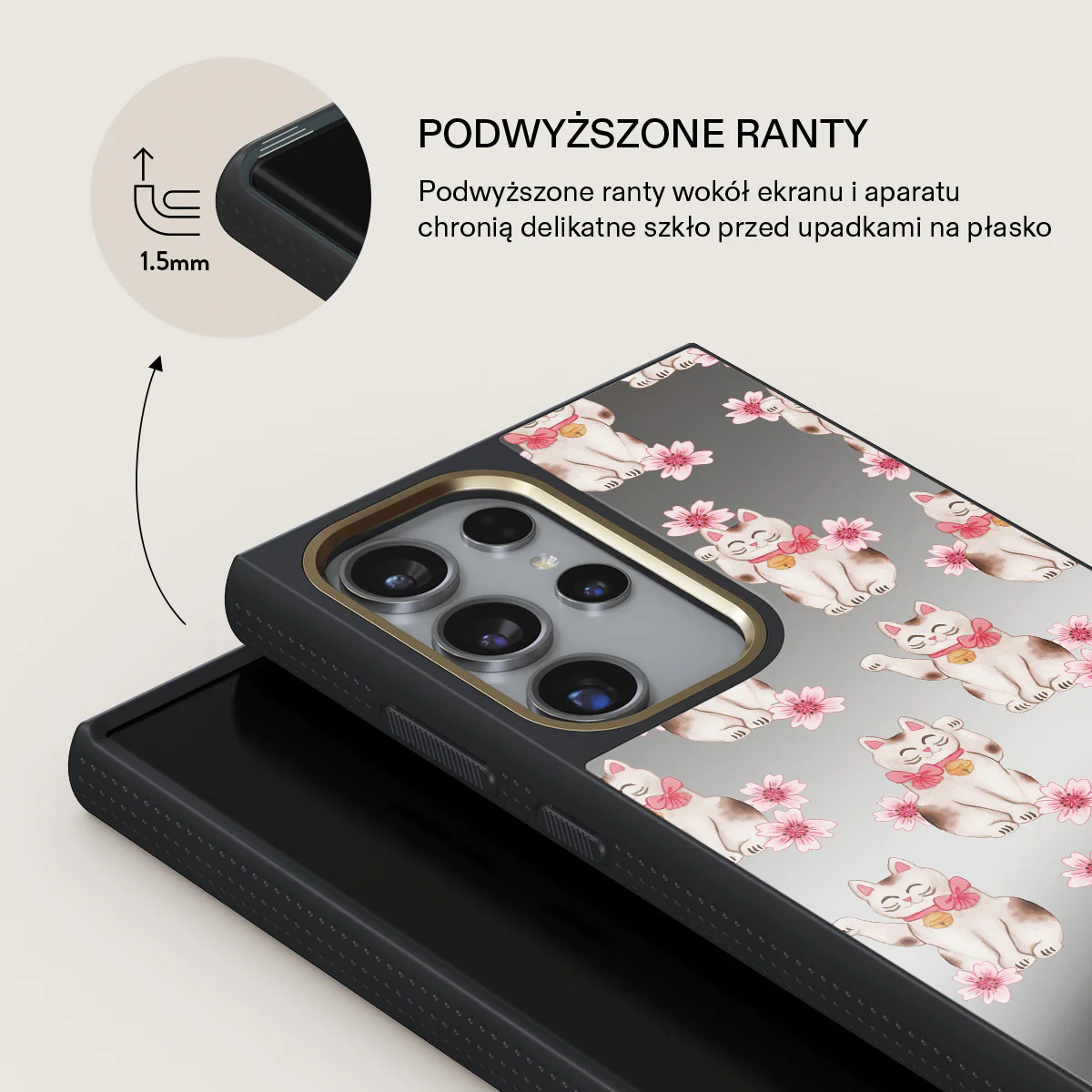 Maneki Neko - Samsung Galaxy S24 Ultra Etui - Image 30