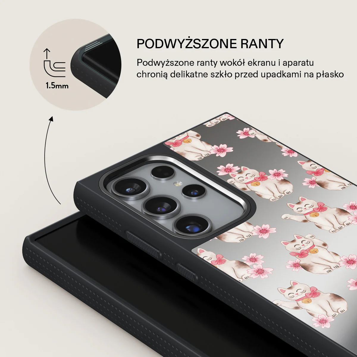 Maneki Neko - Samsung Galaxy S24 Ultra Etui - Image 38