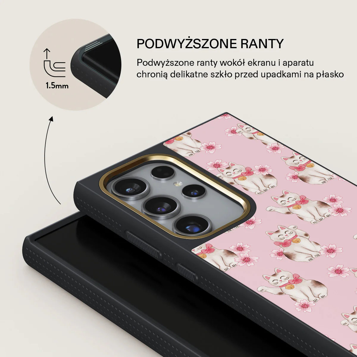 Maneki Neko - Samsung Galaxy S24 Ultra Etui - Image 8