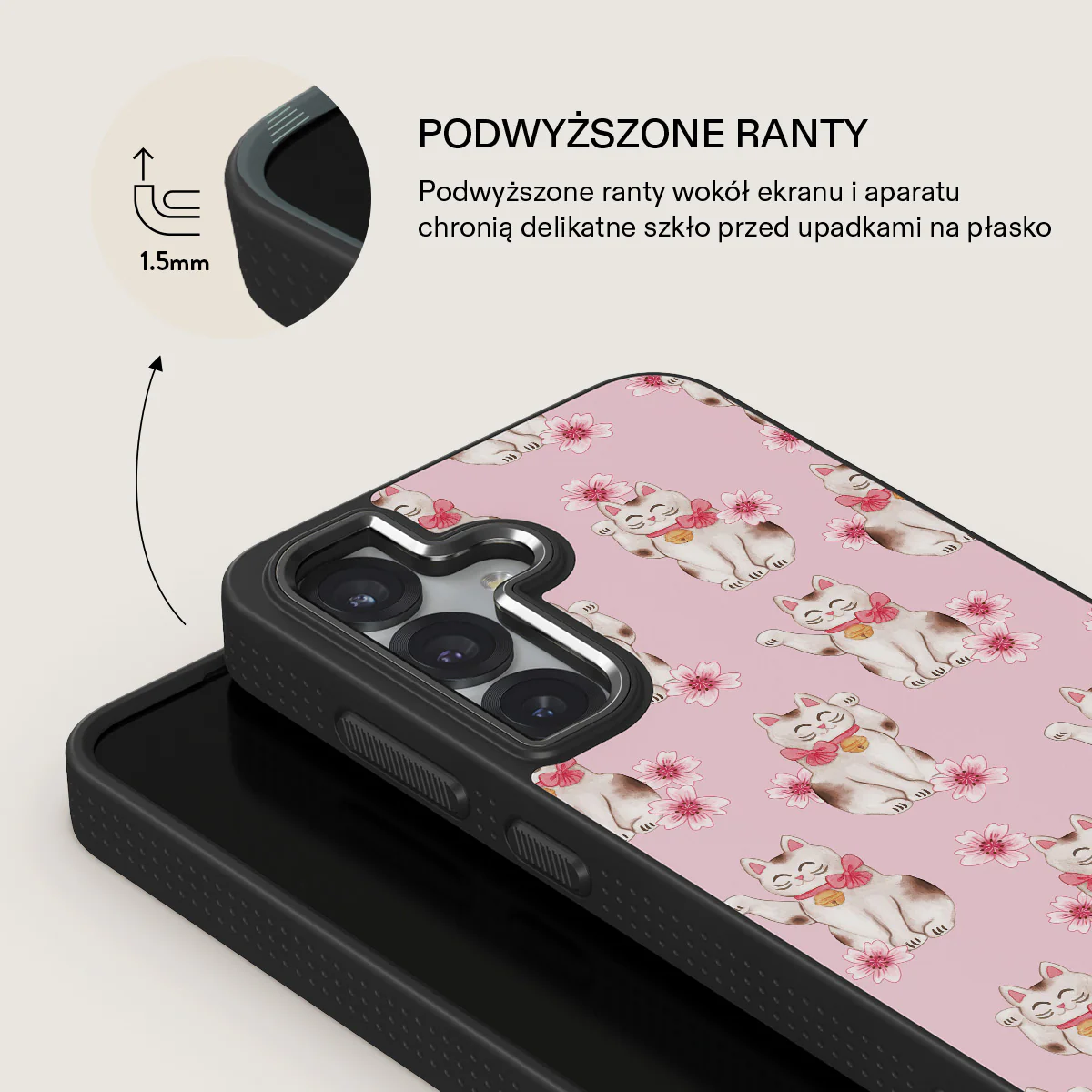 Maneki Neko - Samsung Galaxy S25 Etui - Image 15
