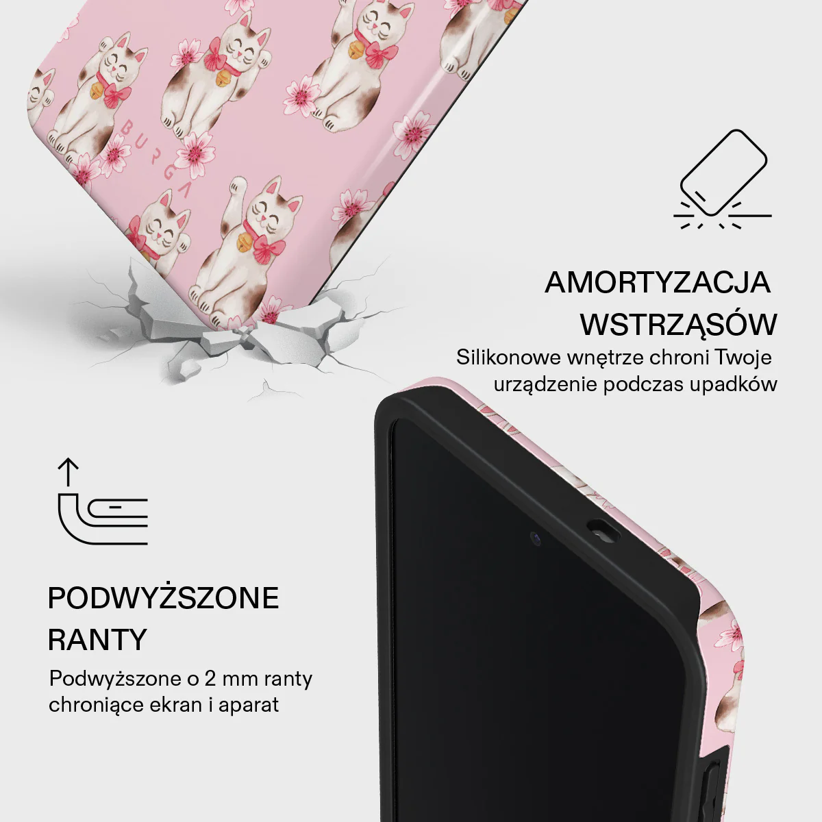 Maneki Neko - Samsung Galaxy S25 FE Etui - Image 4
