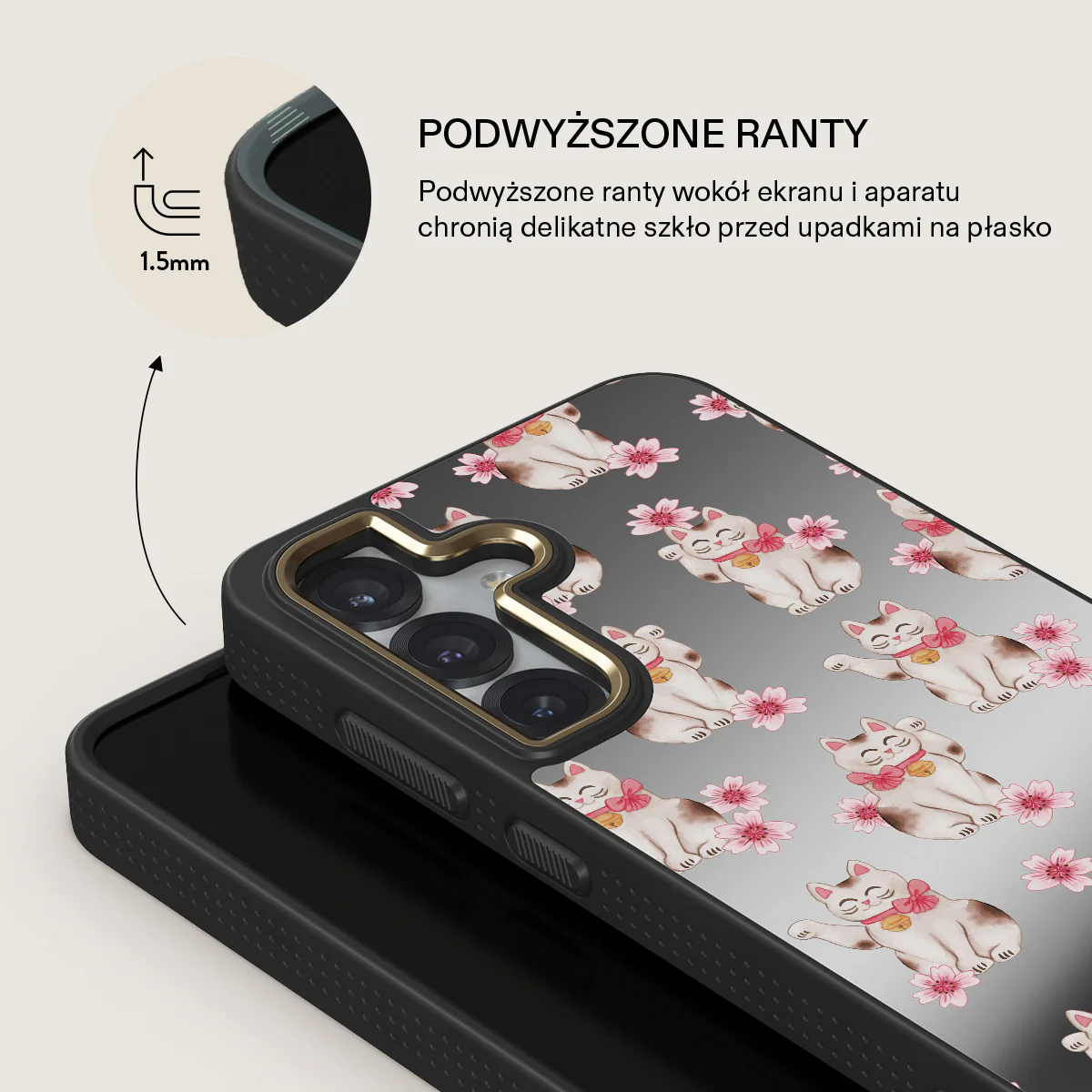 Maneki Neko - Samsung Galaxy S25 Plus Etui - Image 30