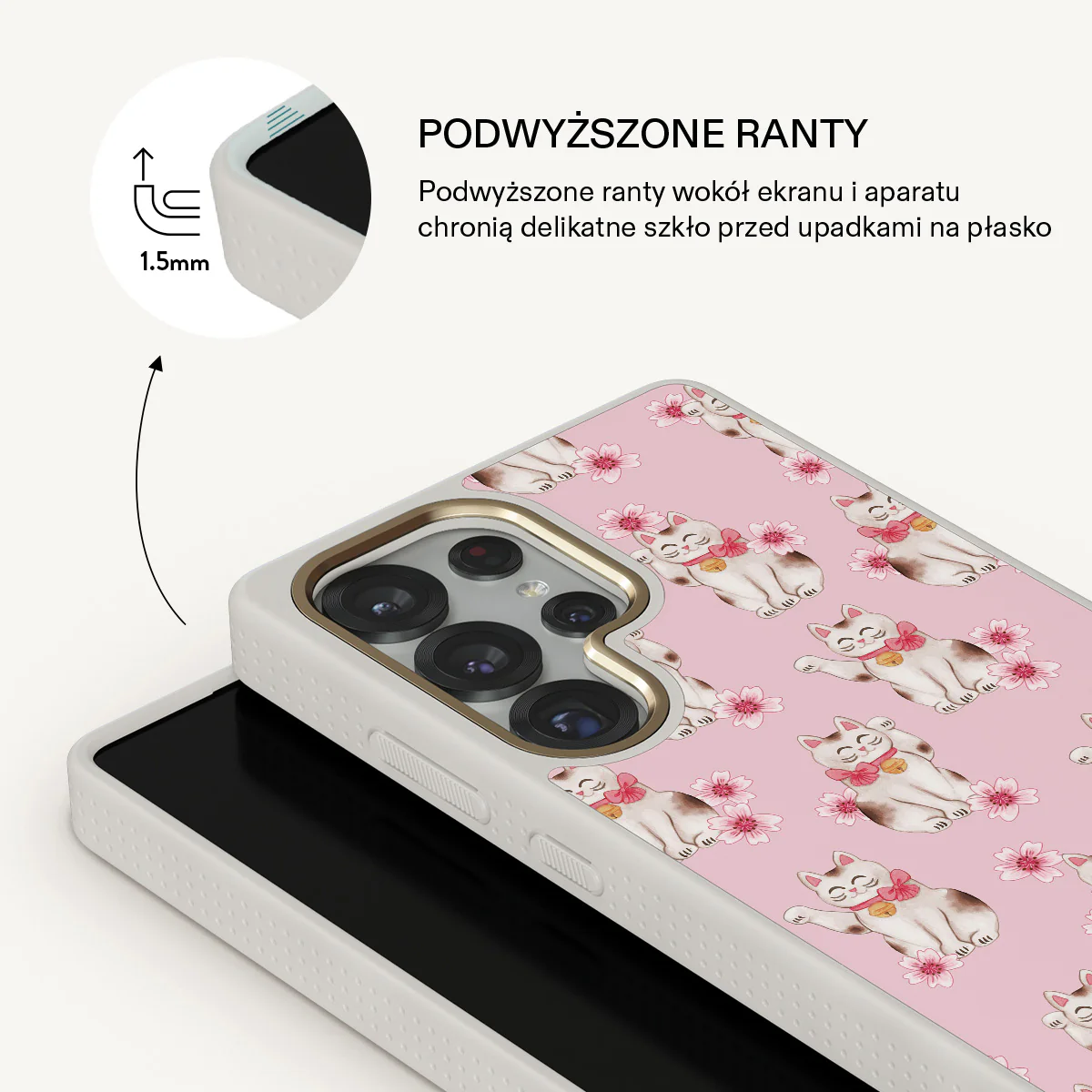 Maneki Neko - Samsung Galaxy S25 Ultra Etui - Image 22