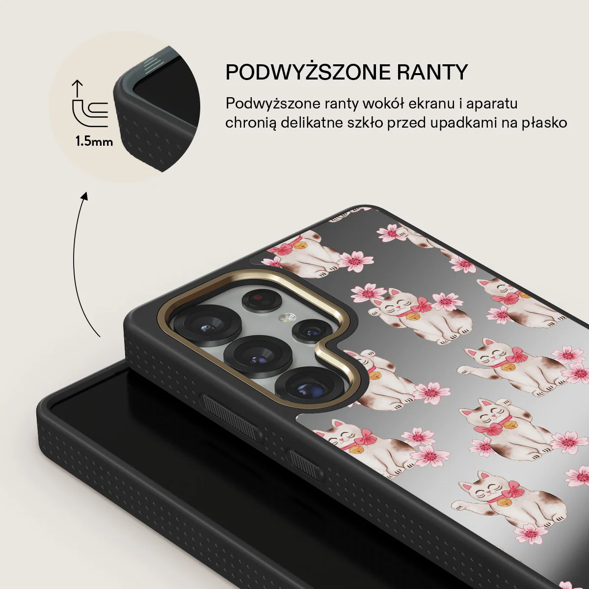 Maneki Neko - Samsung Galaxy S25 Ultra Etui - Image 30