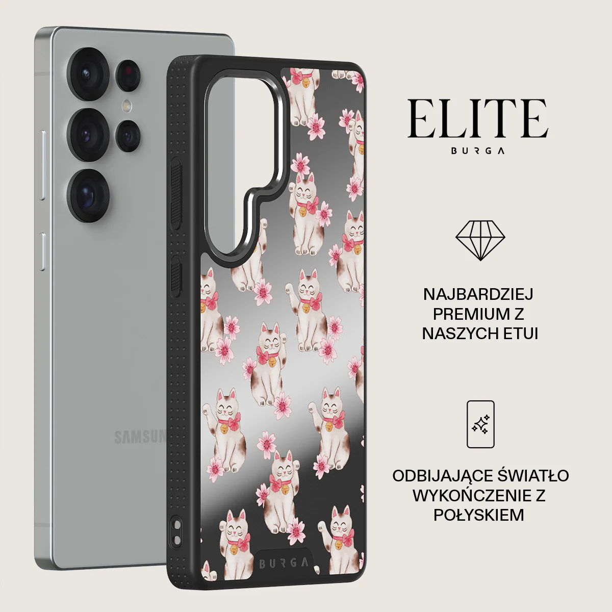 Maneki Neko - Samsung Galaxy S25 Ultra Etui - Image 35