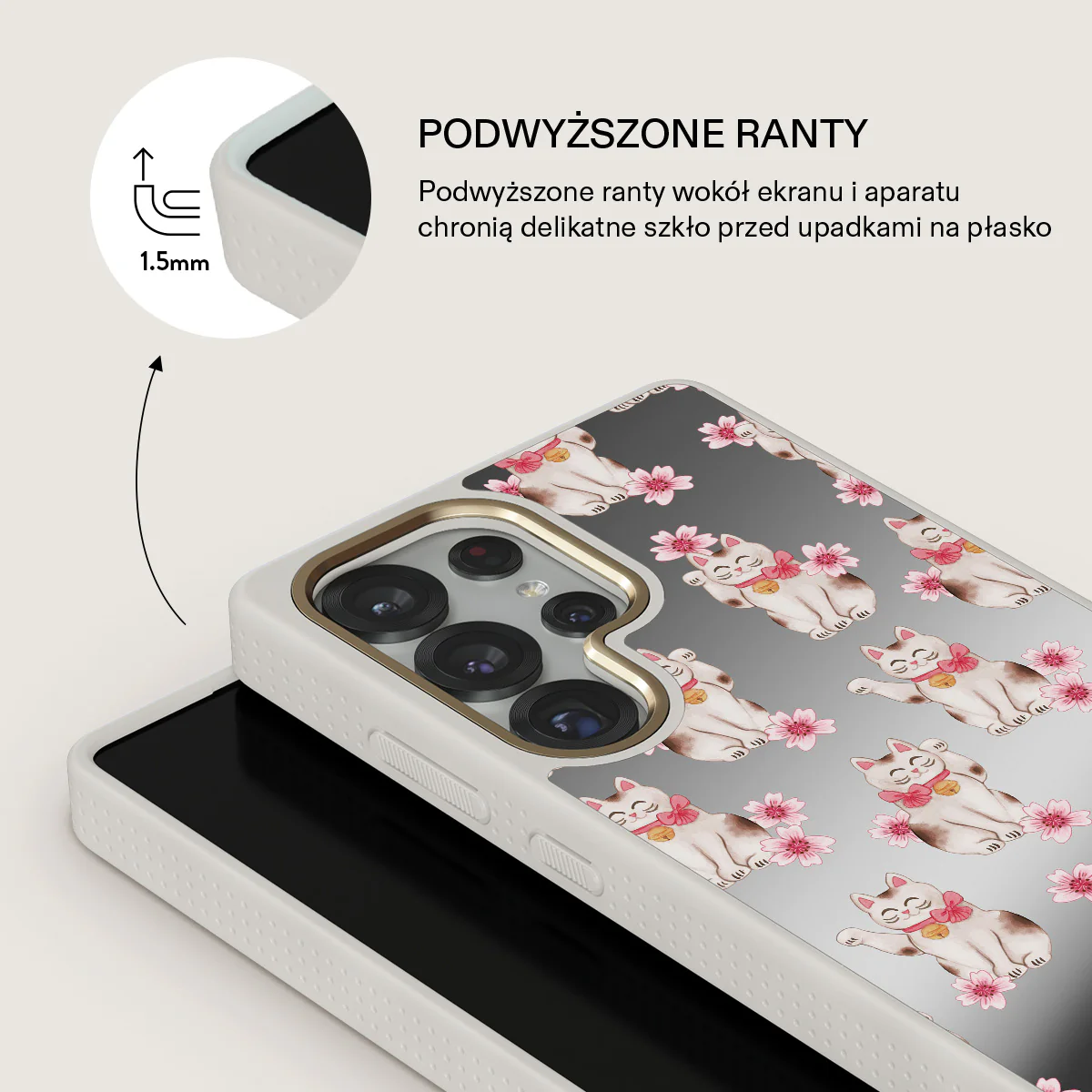 Maneki Neko - Samsung Galaxy S25 Ultra Etui - Image 46