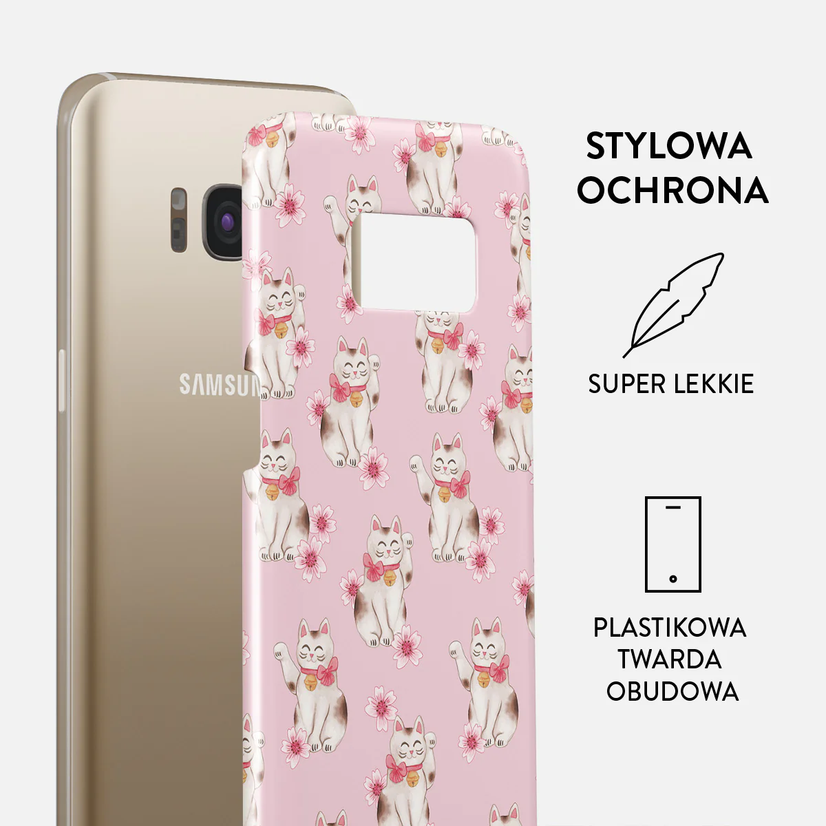 Maneki Neko - Samsung Galaxy S8 Etui - Image 2