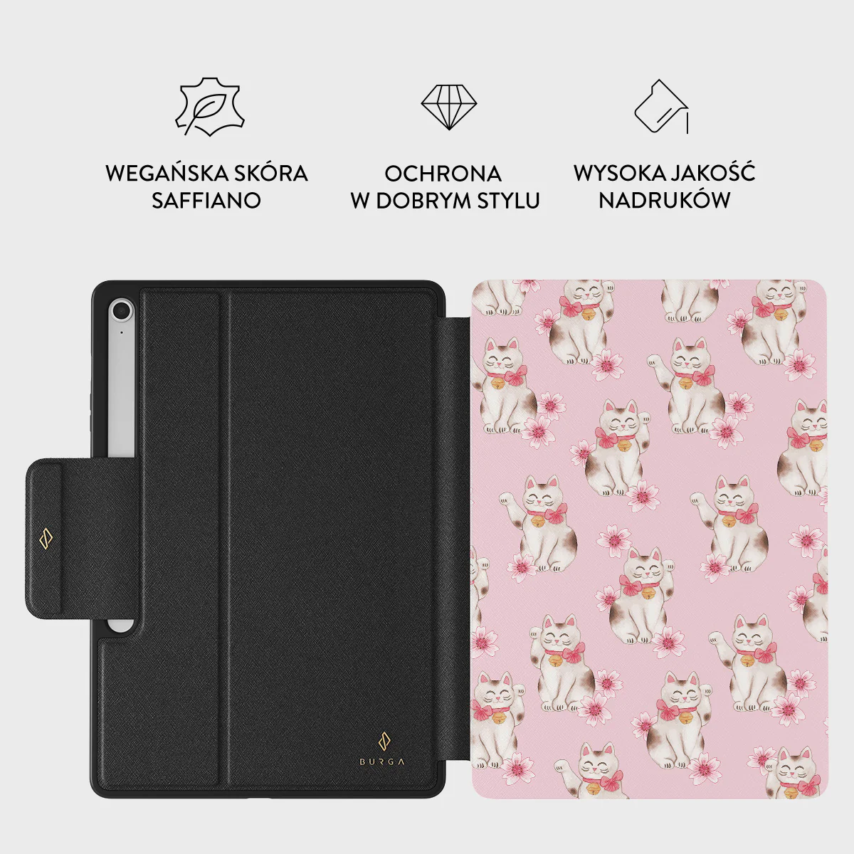 Maneki Neko - Etui na Samsung Galaxy Tab S10+ FE - Image 2