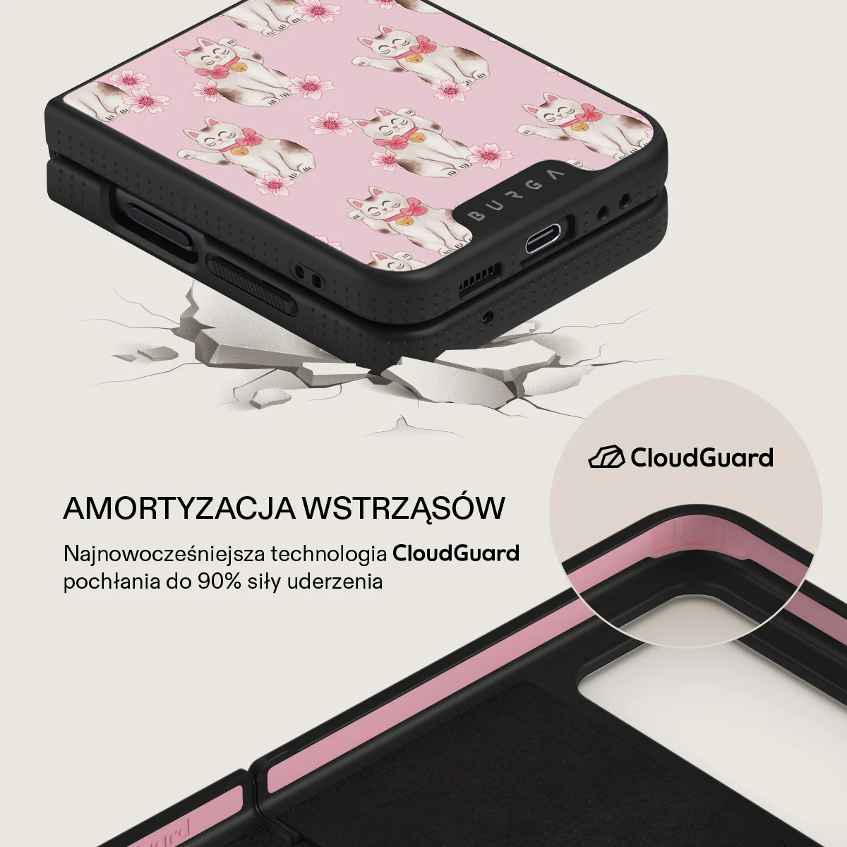 Maneki Neko - Samsung Galaxy Z Flip 4 Etui - Image 22
