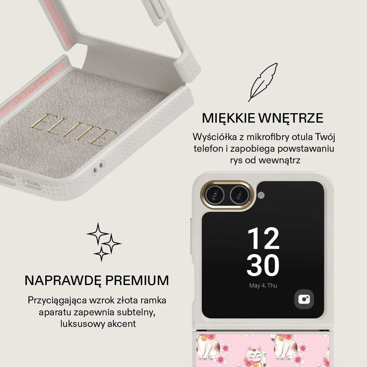 Maneki Neko - Samsung Galaxy Z Flip 5 Etui - Image 27