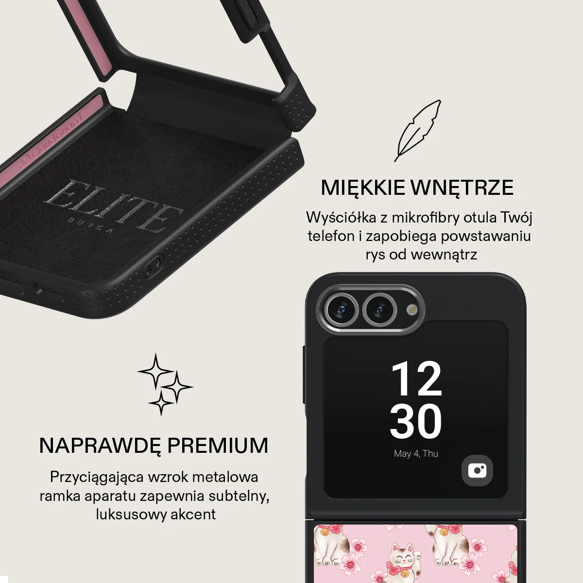 Maneki Neko - Samsung Galaxy Z Flip 6 Etui - Image 18
