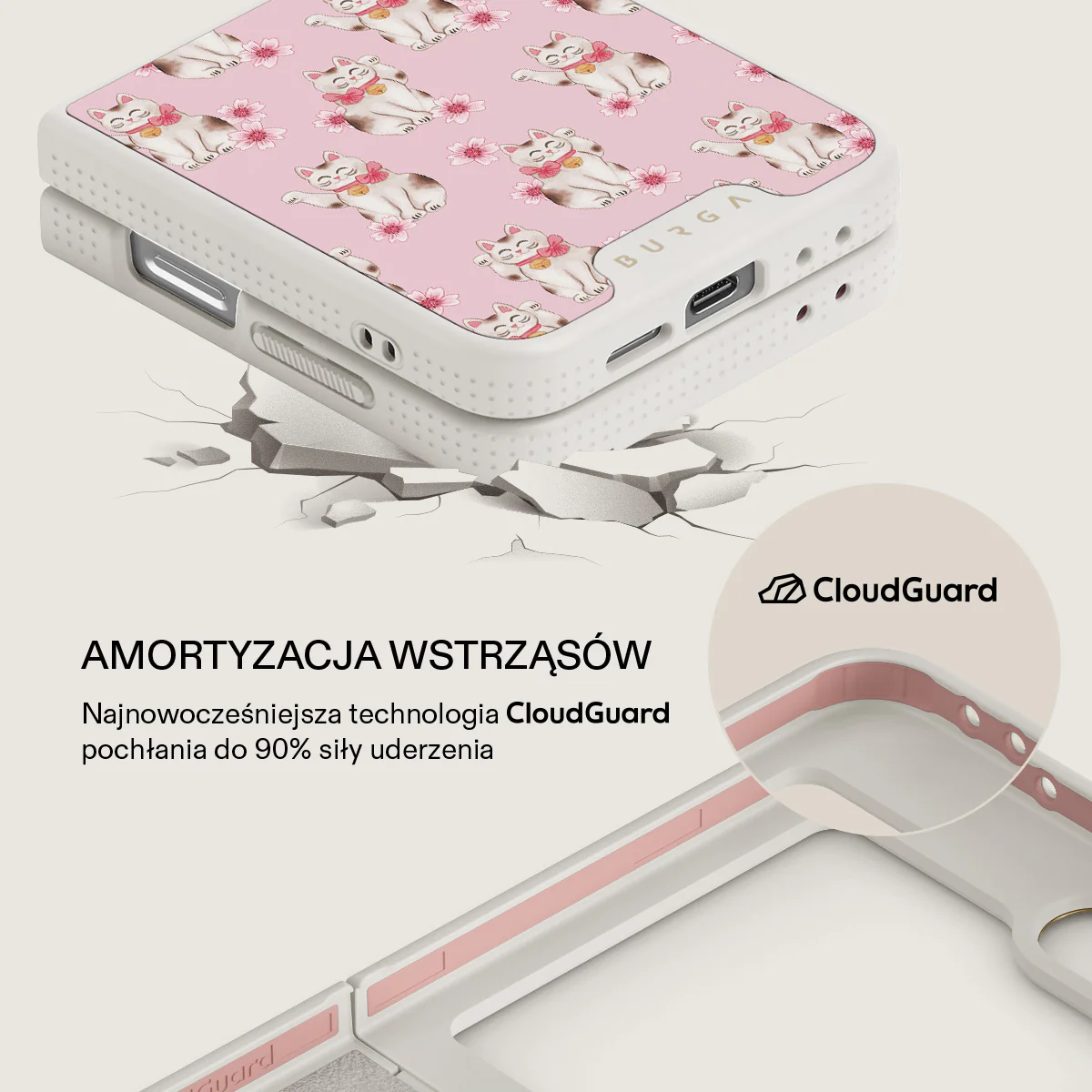 Maneki Neko - Samsung Galaxy Z Flip 6 Etui - Image 22