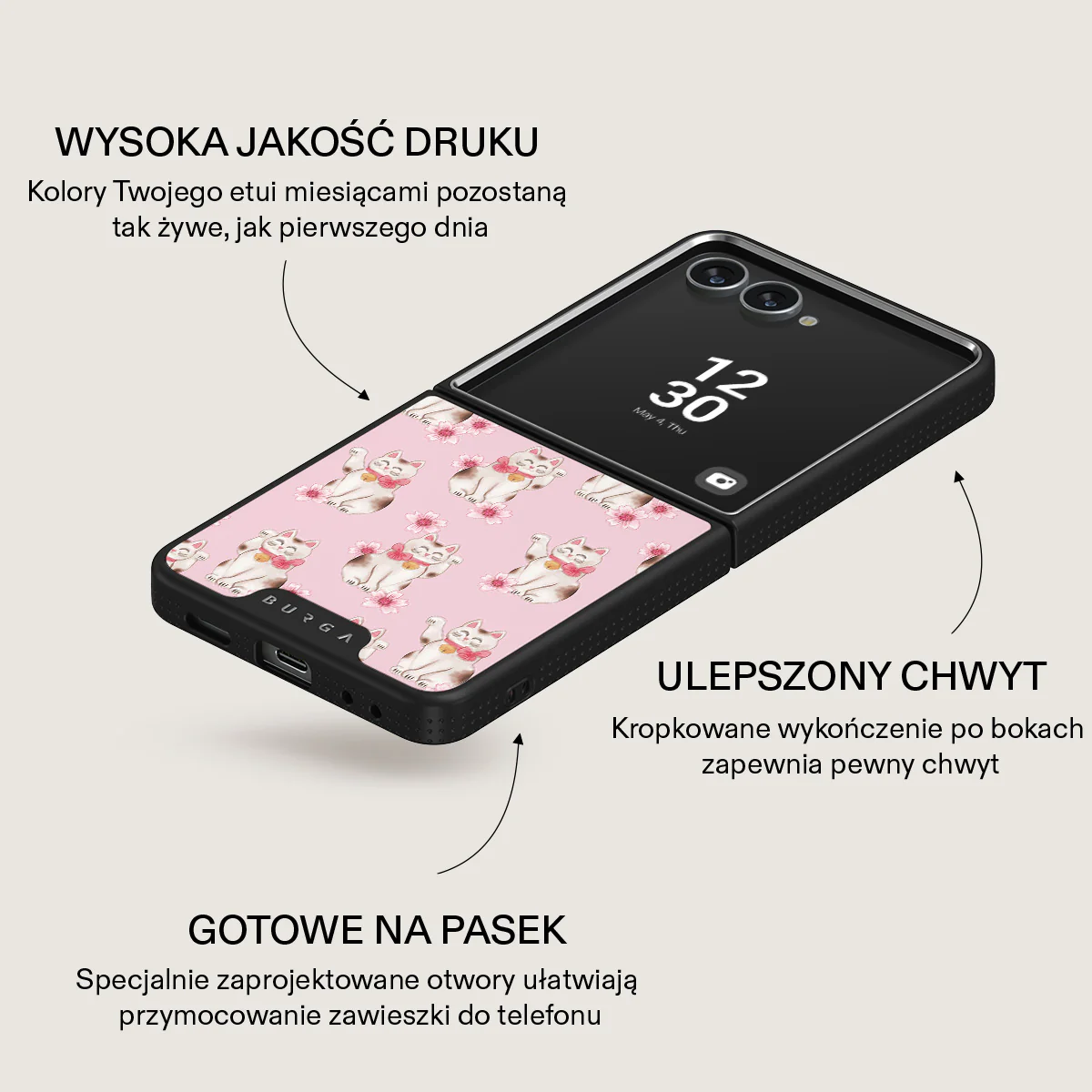 Maneki Neko - Samsung Galaxy Z Flip 7 Etui - Image 16