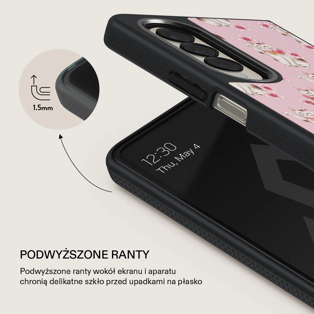 Maneki Neko - Samsung Galaxy Z Fold 4 Etui - Image 16