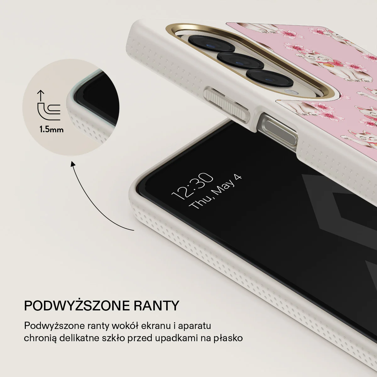 Maneki Neko - Samsung Galaxy Z Fold 4 Etui - Image 23
