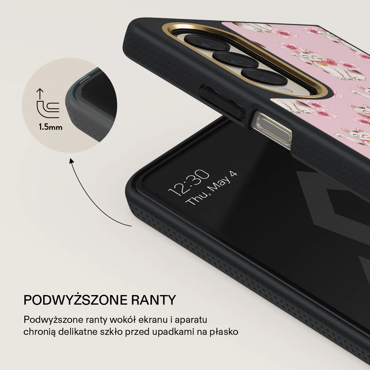 Maneki Neko - Samsung Galaxy Z Fold 4 Etui - Image 9