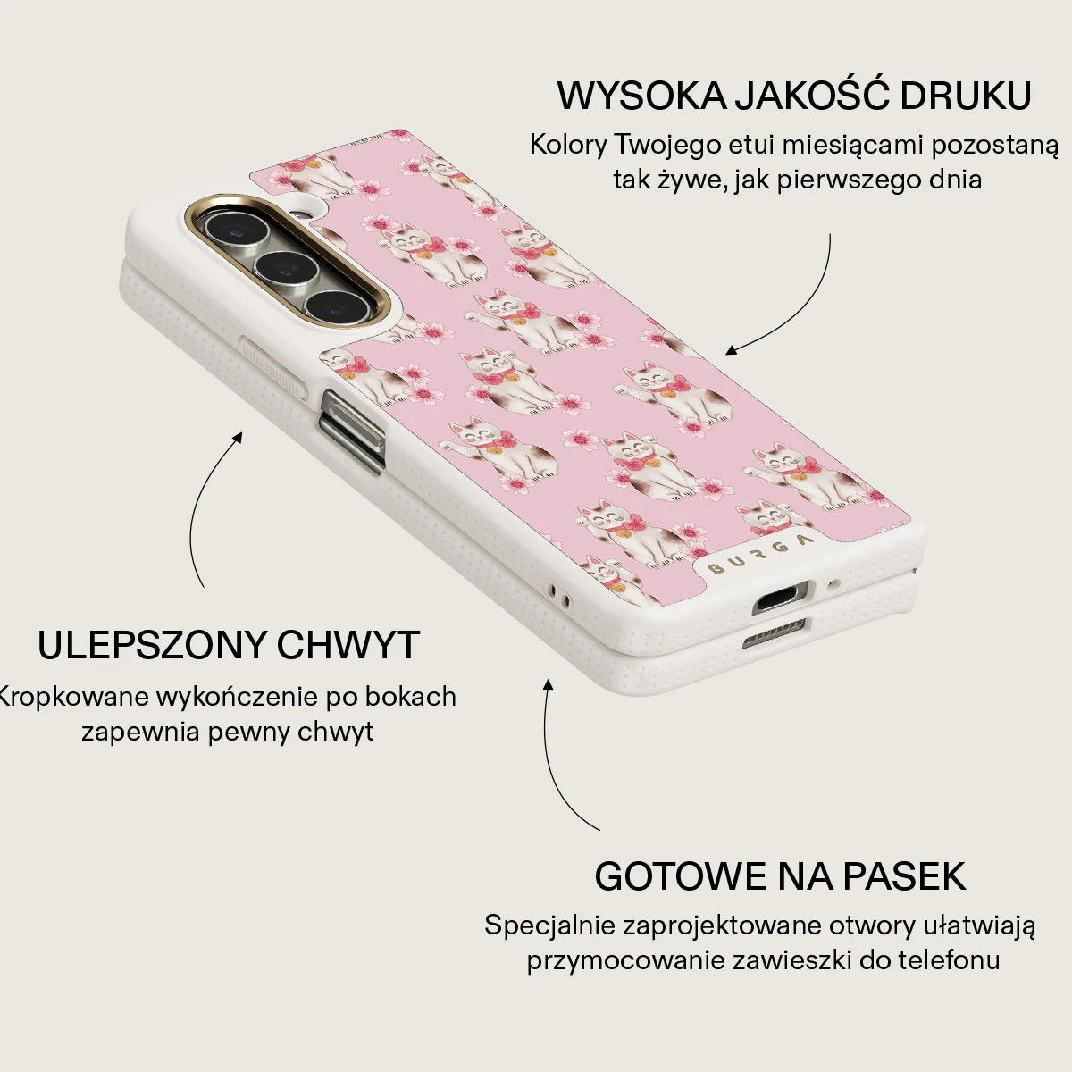 Maneki Neko - Samsung Galaxy Z Fold 5 Etui - Image 19
