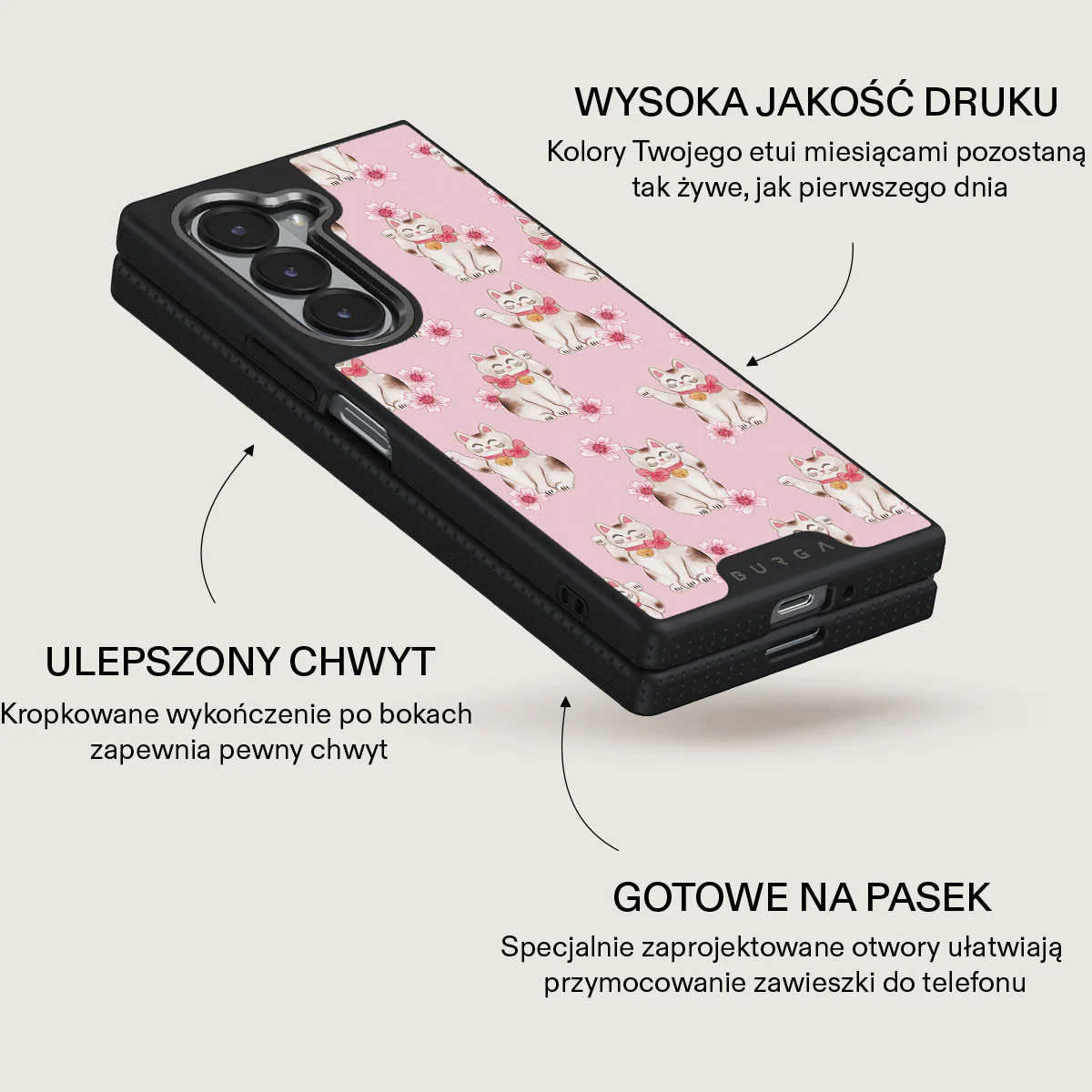 Maneki Neko - Samsung Galaxy Z Fold 6 Etui - Image 12