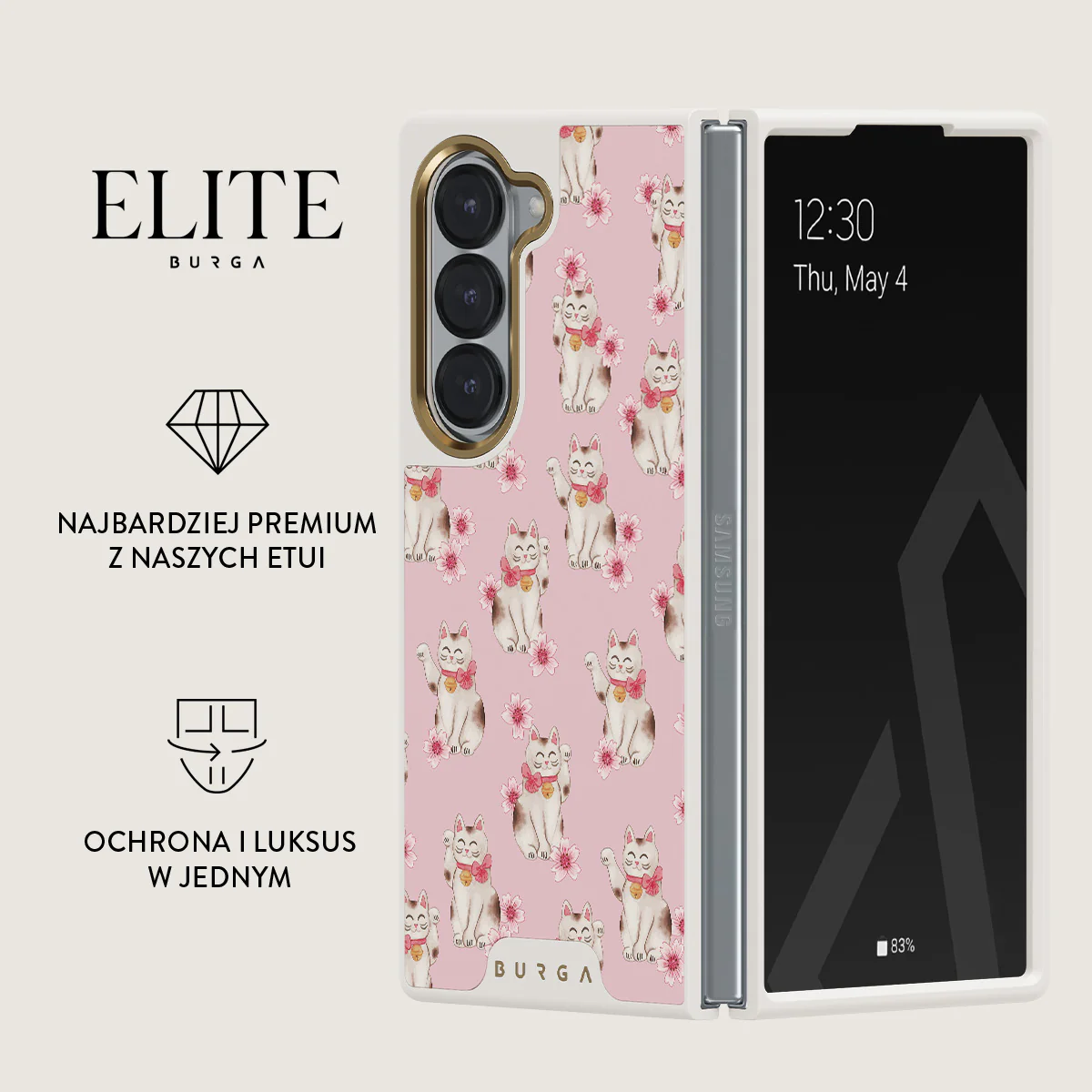 Maneki Neko - Samsung Galaxy Z Fold 6 Etui - Image 16