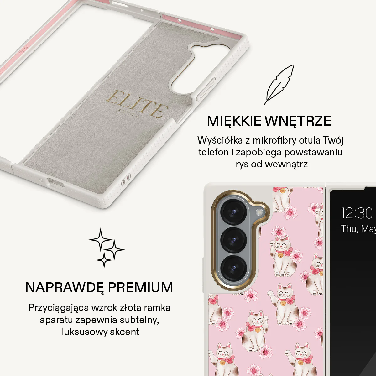 Maneki Neko - Samsung Galaxy Z Fold 6 Etui - Image 20