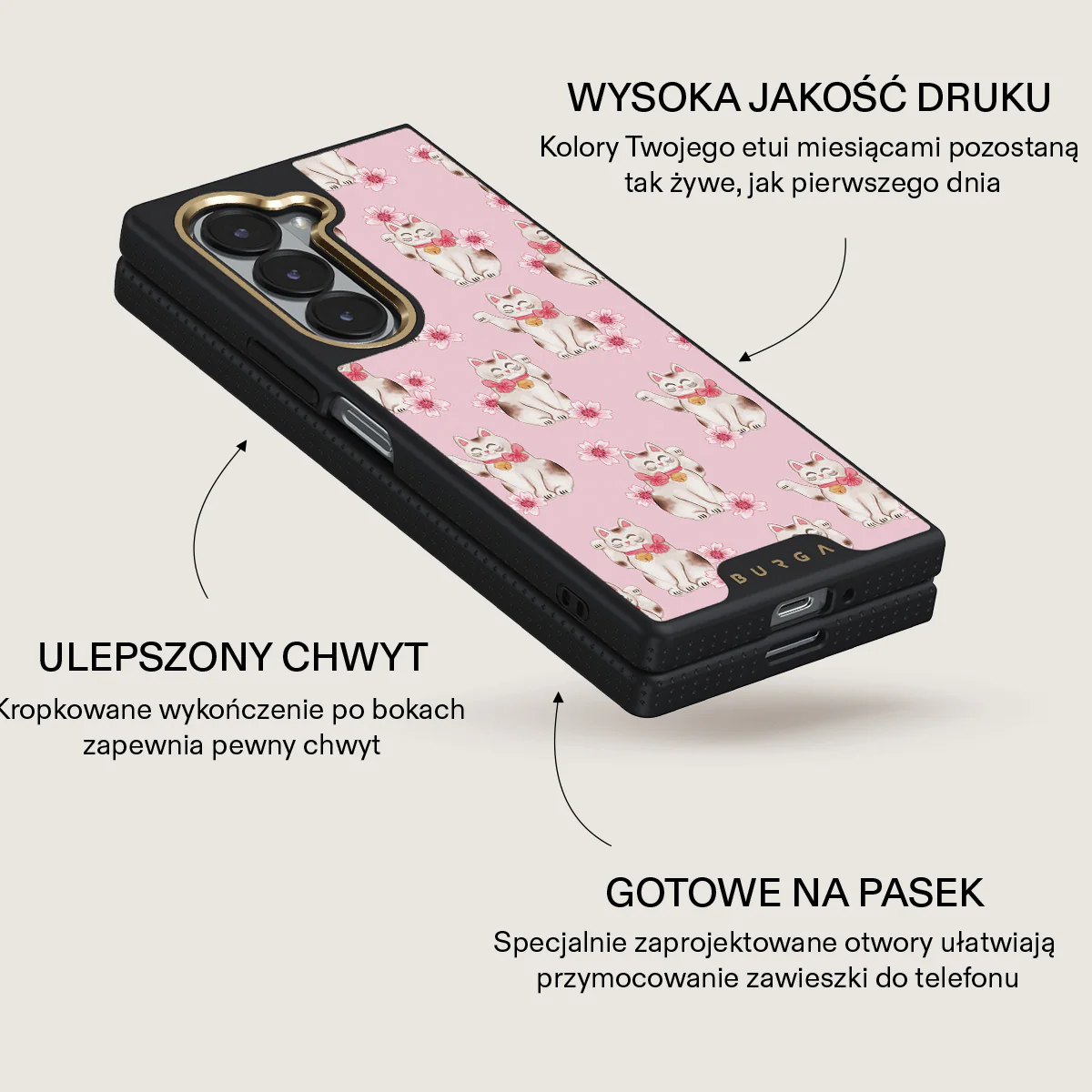 Maneki Neko - Samsung Galaxy Z Fold 6 Etui - Image 5
