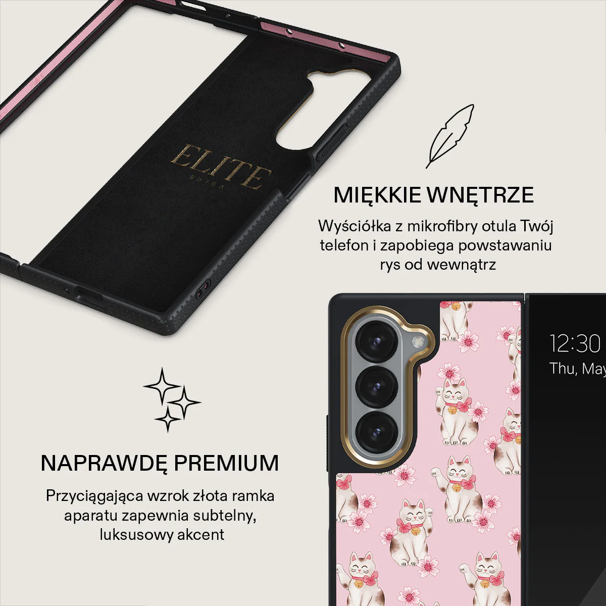 Maneki Neko - Samsung Galaxy Z Fold 6 Etui - Image 6