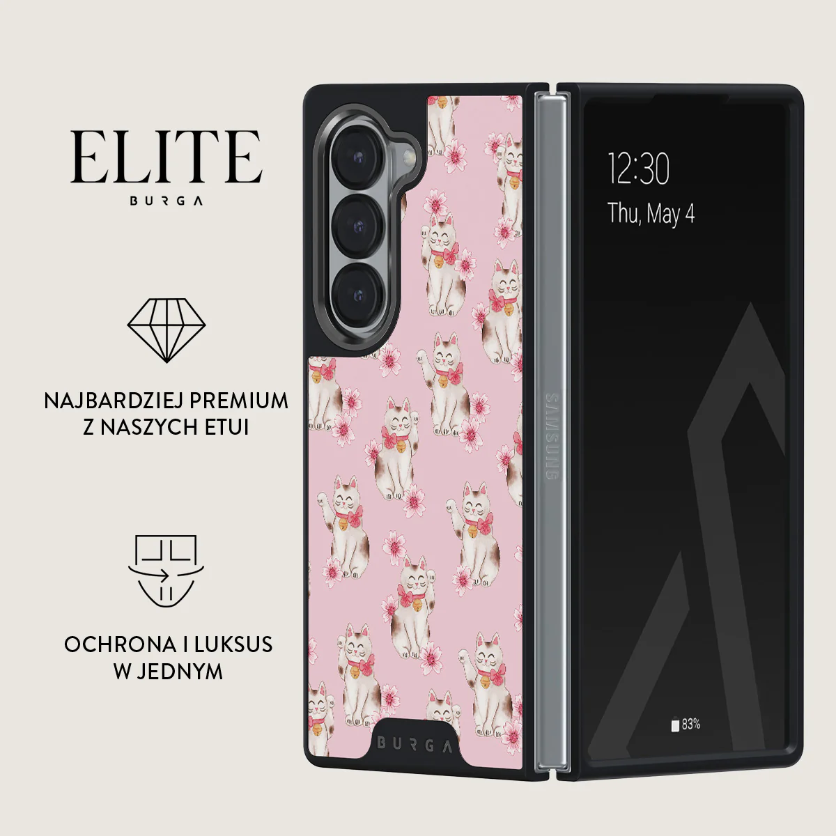 Maneki Neko - Samsung Galaxy Z Fold 6 Etui - Image 9