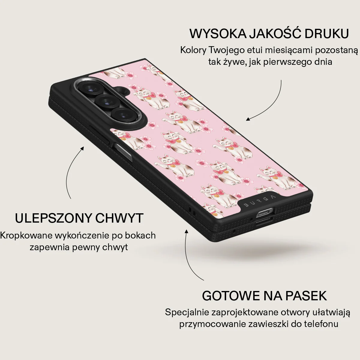 Maneki Neko - Samsung Galaxy Z Fold 7 Etui - Image 12