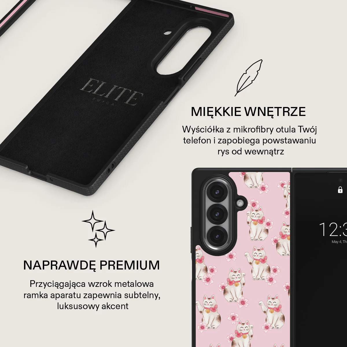 Maneki Neko - Samsung Galaxy Z Fold 7 Etui - Image 13
