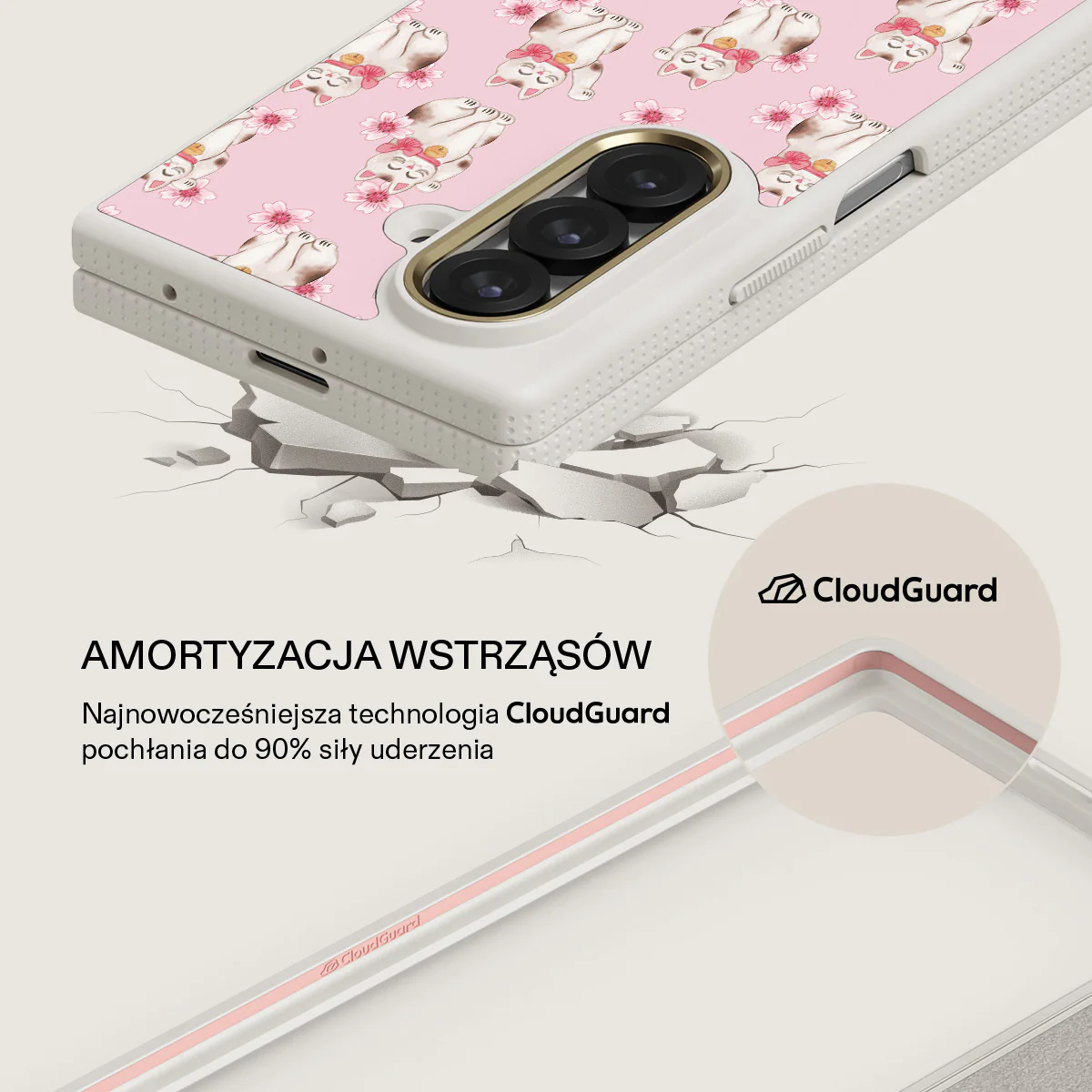 Maneki Neko - Samsung Galaxy Z Fold 7 Etui - Image 17