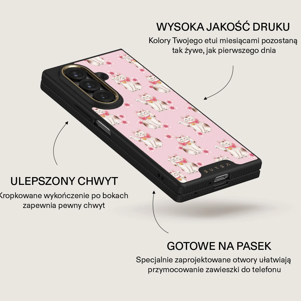 Maneki Neko - Samsung Galaxy Z Fold 7 Etui - Image 5