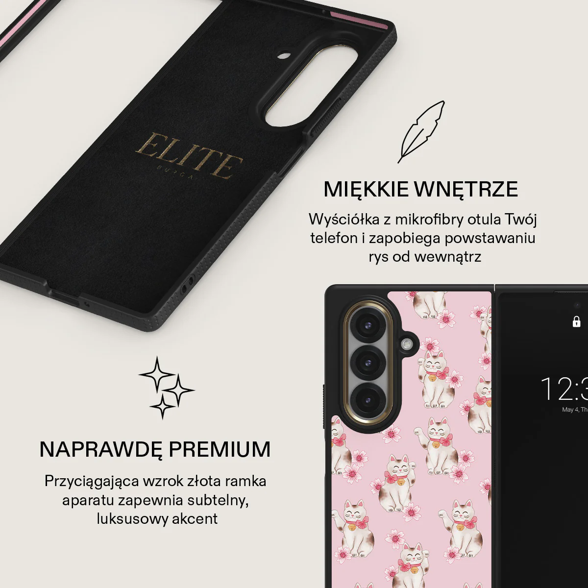 Maneki Neko - Samsung Galaxy Z Fold 7 Etui - Image 6